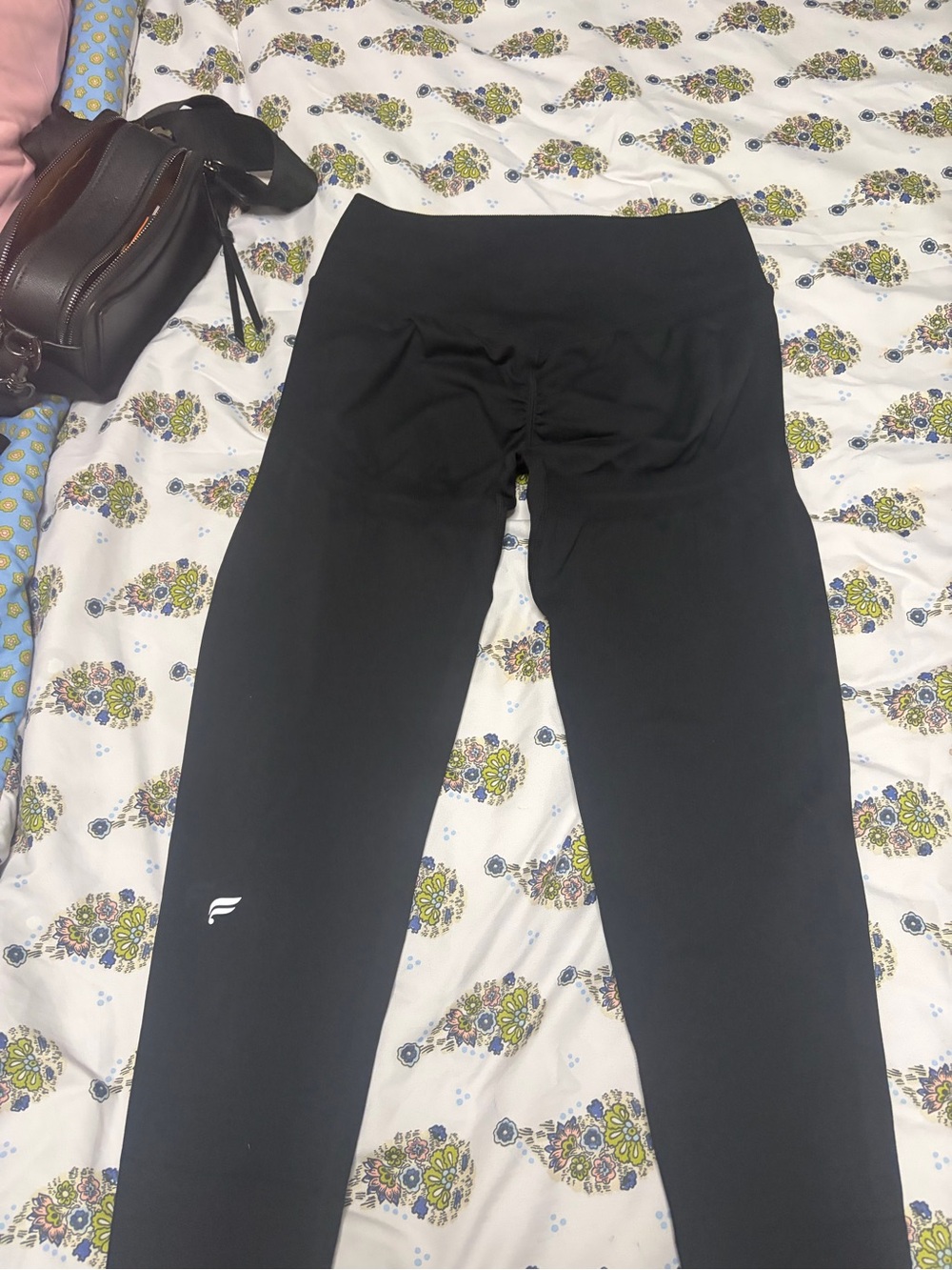 ZYIA Black Girls' Performance Leggings
